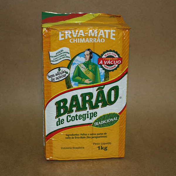 Erva - Mate Chimarro 1kg , Baro  Vacuum Pack