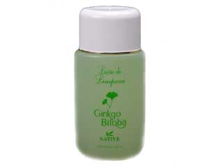 Lo��o de Limpeza - Ginkgo biloba  150ml