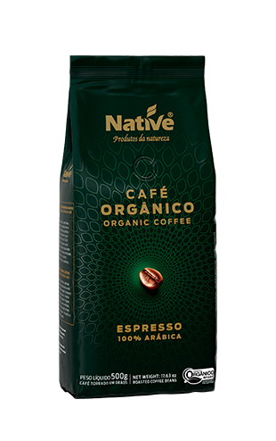 Native Organic Roasted Coffee Beans .500g